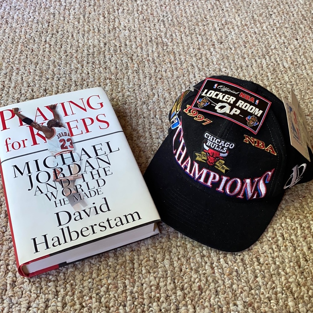 NWT 1997 Chicago Bulls Champ Locker Room Cap